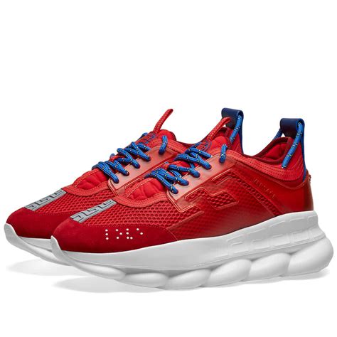 versace chain reaction red white blue|versace chain reaction sale.